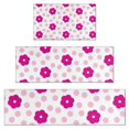 thumbnail image 1 of Pioneer Flower Floral Print Pattern Kitchen Rugs Sets Of 3,Kitchen Runner Rugs Non Skid Washable,Decorative Kitchen Floor Mats for Kitchen,Sink,Laundry,17"x30"+ 17"x47" + 17"x59", 1 of 6