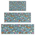 thumbnail image 1 of Pioneer Flower Floral Print Pattern Kitchen Rugs Sets Of 3,Kitchen Runner Rugs Non Skid Washable,Decorative Kitchen Floor Mats for Kitchen,Sink,Laundry,17"x30"+ 17"x47" + 17"x59", 1 of 6