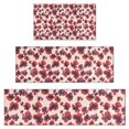 thumbnail image 1 of Pioneer Flower Floral Print Pattern Kitchen Rugs Sets Of 3,Kitchen Runner Rugs Non Skid Washable,Decorative Kitchen Floor Mats for Kitchen,Sink,Laundry,17"x30"+ 17"x47" + 17"x59", 1 of 6