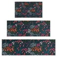 thumbnail image 1 of Pioneer Flower Floral Print Pattern Kitchen Rugs Sets Of 3,Kitchen Runner Rugs Non Skid Washable,Decorative Kitchen Floor Mats for Kitchen,Sink,Laundry,17"x30"+ 17"x47" + 17"x59", 1 of 6