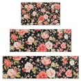 thumbnail image 1 of Pioneer Flower Floral Print Pattern Kitchen Rugs Sets Of 3,Kitchen Runner Rugs Non Skid Washable,Decorative Kitchen Floor Mats for Kitchen,Sink,Laundry,17"x30"+ 17"x47" + 17"x59", 1 of 6