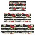 thumbnail image 1 of Pioneer Flower Floral Print Pattern Kitchen Rugs Sets Of 3,Kitchen Runner Rugs Non Skid Washable,Decorative Kitchen Floor Mats for Kitchen,Sink,Laundry,17"x30"+ 17"x47" + 17"x59", 1 of 6