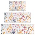 thumbnail image 1 of Pioneer Flower Floral Print Pattern Kitchen Rugs Sets Of 3,Kitchen Runner Rugs Non Skid Washable,Decorative Kitchen Floor Mats for Kitchen,Sink,Laundry,17"x30"+ 17"x47" + 17"x59", 1 of 6