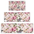thumbnail image 1 of Pioneer Flower Floral Print Pattern Kitchen Rugs Sets Of 3,Kitchen Runner Rugs Non Skid Washable,Decorative Kitchen Floor Mats for Kitchen,Sink,Laundry,17"x30"+ 17"x47" + 17"x59", 1 of 6