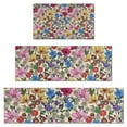 thumbnail image 1 of Pioneer Flower Floral Print Pattern Kitchen Rugs Sets Of 3,Kitchen Runner Rugs Non Skid Washable,Decorative Kitchen Floor Mats for Kitchen,Sink,Laundry,17"x30"+ 17"x47" + 17"x59", 1 of 6