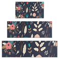 thumbnail image 1 of Pioneer Flower Floral Print Pattern Kitchen Rugs Sets Of 3,Kitchen Runner Rugs Non Skid Washable,Decorative Kitchen Floor Mats for Kitchen,Sink,Laundry,17"x30"+ 17"x47" + 17"x59", 1 of 6