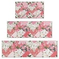 thumbnail image 1 of Pioneer Flower Floral Print Pattern Kitchen Rugs Sets Of 3,Kitchen Runner Rugs Non Skid Washable,Decorative Kitchen Floor Mats for Kitchen,Sink,Laundry,17"x30"+ 17"x47" + 17"x59", 1 of 6