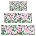 thumbnail image 1 of Pioneer Flower Floral Print Pattern Kitchen Rugs Sets Of 3,Kitchen Runner Rugs Non Skid Washable,Decorative Kitchen Floor Mats for Kitchen,Sink,Laundry,17"x30"+ 17"x47" + 17"x59", 1 of 6