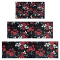 thumbnail image 1 of Pioneer Flower Floral Print Pattern Kitchen Rugs Sets Of 3,Kitchen Runner Rugs Non Skid Washable,Decorative Kitchen Floor Mats for Kitchen,Sink,Laundry,17"x30"+ 17"x47" + 17"x59", 1 of 6