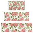 thumbnail image 1 of Pioneer Flower Floral Print Pattern Kitchen Rugs Sets Of 3,Kitchen Runner Rugs Non Skid Washable,Decorative Kitchen Floor Mats for Kitchen,Sink,Laundry,17"x30"+ 17"x47" + 17"x59", 1 of 6