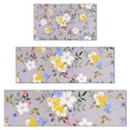 thumbnail image 1 of Pioneer Flower Floral Print Pattern Kitchen Rugs Sets Of 3,Kitchen Runner Rugs Non Skid Washable,Decorative Kitchen Floor Mats for Kitchen,Sink,Laundry,17"x30"+ 17"x47" + 17"x59", 1 of 6