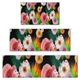 thumbnail image 1 of Pioneer Flower Floral Print Pattern Kitchen Rugs Sets Of 3,Kitchen Runner Rugs Non Skid Washable,Decorative Kitchen Floor Mats for Kitchen,Sink,Laundry,17"x30"+ 17"x47" + 17"x59", 1 of 6