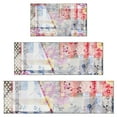 thumbnail image 1 of Pioneer Flower Floral Print Pattern Kitchen Rugs Sets Of 3,Kitchen Runner Rugs Non Skid Washable,Decorative Kitchen Floor Mats for Kitchen,Sink,Laundry,17"x30"+ 17"x47" + 17"x59", 1 of 6