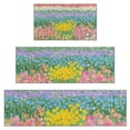 thumbnail image 1 of Pioneer Flower Floral Print Pattern Kitchen Rugs Sets Of 3,Kitchen Runner Rugs Non Skid Washable,Decorative Kitchen Floor Mats for Kitchen,Sink,Laundry,17"x30"+ 17"x47" + 17"x59", 1 of 6