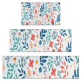 thumbnail image 1 of Pioneer Flower Floral Print Pattern Kitchen Rugs Sets Of 3,Kitchen Runner Rugs Non Skid Washable,Decorative Kitchen Floor Mats for Kitchen,Sink,Laundry,17"x30"+ 17"x47" + 17"x59", 1 of 6
