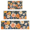 thumbnail image 1 of Pioneer Flower Floral Print Pattern Kitchen Rugs Sets Of 3,Kitchen Runner Rugs Non Skid Washable,Decorative Kitchen Floor Mats for Kitchen,Sink,Laundry,17"x30"+ 17"x47" + 17"x59", 1 of 6