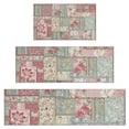 thumbnail image 1 of Pioneer Flower Floral Print Pattern Kitchen Rugs Sets Of 3,Kitchen Runner Rugs Non Skid Washable,Decorative Kitchen Floor Mats for Kitchen,Sink,Laundry,17"x30"+ 17"x47" + 17"x59", 1 of 6