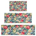 thumbnail image 1 of Pioneer Flower Floral Print Pattern Kitchen Rugs Sets Of 3,Kitchen Runner Rugs Non Skid Washable,Decorative Kitchen Floor Mats for Kitchen,Sink,Laundry,17"x30"+ 17"x47" + 17"x59", 1 of 6