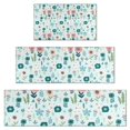 thumbnail image 1 of Pioneer Flower Floral Print Pattern Kitchen Rugs Sets Of 3,Kitchen Runner Rugs Non Skid Washable,Decorative Kitchen Floor Mats for Kitchen,Sink,Laundry,17"x30"+ 17"x47" + 17"x59", 1 of 6