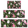 thumbnail image 1 of Pioneer Flower Floral Print Pattern Kitchen Rugs Sets Of 3,Kitchen Runner Rugs Non Skid Washable,Decorative Kitchen Floor Mats for Kitchen,Sink,Laundry,17"x30"+ 17"x47" + 17"x59", 1 of 6