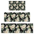 thumbnail image 1 of Pioneer Flower Floral Print Pattern Kitchen Rugs Sets Of 3,Kitchen Runner Rugs Non Skid Washable,Decorative Kitchen Floor Mats for Kitchen,Sink,Laundry,17"x30"+ 17"x47" + 17"x59", 1 of 6