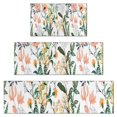thumbnail image 1 of Pioneer Flower Floral Print Pattern Kitchen Rugs Sets Of 3,Kitchen Runner Rugs Non Skid Washable,Decorative Kitchen Floor Mats for Kitchen,Sink,Laundry,17"x30"+ 17"x47" + 17"x59", 1 of 6