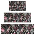 thumbnail image 1 of Pioneer Flower Floral Print Pattern Kitchen Rugs Sets Of 3,Kitchen Runner Rugs Non Skid Washable,Decorative Kitchen Floor Mats for Kitchen,Sink,Laundry,17"x30"+ 17"x47" + 17"x59", 1 of 6
