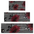thumbnail image 1 of Pioneer Flower Floral Print Pattern Kitchen Rugs Sets Of 3,Kitchen Runner Rugs Non Skid Washable,Decorative Kitchen Floor Mats for Kitchen,Sink,Laundry,17"x30"+ 17"x47" + 17"x59", 1 of 6