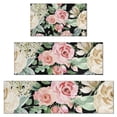 thumbnail image 1 of Pioneer Flower Floral Print Pattern Kitchen Rugs Sets Of 3,Kitchen Runner Rugs Non Skid Washable,Decorative Kitchen Floor Mats for Kitchen,Sink,Laundry,17"x30"+ 17"x47" + 17"x59", 1 of 6