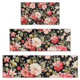 thumbnail image 1 of Pioneer Flower Floral Print Pattern Kitchen Rugs Sets Of 3,Kitchen Runner Rugs Non Skid Washable,Decorative Kitchen Floor Mats for Kitchen,Sink,Laundry,17"x30"+ 17"x47" + 17"x59", 1 of 6