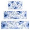thumbnail image 1 of Pioneer Flower Floral Print Pattern Kitchen Rugs Sets Of 3,Kitchen Runner Rugs Non Skid Washable,Decorative Kitchen Floor Mats for Kitchen,Sink,Laundry,17"x30"+ 17"x47" + 17"x59", 1 of 6