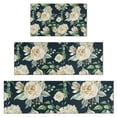 thumbnail image 1 of Pioneer Flower Floral Print Pattern Kitchen Rugs Sets Of 3,Kitchen Runner Rugs Non Skid Washable,Decorative Kitchen Floor Mats for Kitchen,Sink,Laundry,17"x30"+ 17"x47" + 17"x59", 1 of 6