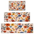 thumbnail image 1 of Pioneer Flower Floral Print Pattern Kitchen Rugs Sets Of 3,Kitchen Runner Rugs Non Skid Washable,Decorative Kitchen Floor Mats for Kitchen,Sink,Laundry,17"x30"+ 17"x47" + 17"x59", 1 of 6