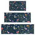 thumbnail image 1 of Pioneer Flower Floral Print Pattern Kitchen Rugs Sets Of 3,Kitchen Runner Rugs Non Skid Washable,Decorative Kitchen Floor Mats for Kitchen,Sink,Laundry,17"x30"+ 17"x47" + 17"x59", 1 of 6