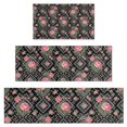 thumbnail image 1 of Pioneer Flower Floral Print Pattern Kitchen Rugs Sets Of 3,Kitchen Runner Rugs Non Skid Washable,Decorative Kitchen Floor Mats for Kitchen,Sink,Laundry,17X30 Inch + 17X47 Inch + 17X59 Inch, 1 of 6
