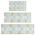 thumbnail image 1 of Pioneer Flower Floral Print Pattern Kitchen Rugs Sets Of 3,Kitchen Runner Rugs Non Skid Washable,Decorative Kitchen Floor Mats for Kitchen,Sink,Laundry,17X30 Inch + 17X47 Inch + 17X59 Inch, 1 of 6