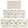 thumbnail image 1 of Pioneer Flower Floral Print Pattern Kitchen Rugs Sets Of 3,Kitchen Runner Rugs Non Skid Washable,Decorative Kitchen Floor Mats for Kitchen,Sink,Laundry,17X30 Inch + 17X47 Inch + 17X59 Inch, 1 of 6
