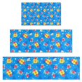 thumbnail image 1 of Pioneer Flower Floral Print Pattern Kitchen Rugs Sets Of 3,Kitchen Runner Rugs Non Skid Washable,Decorative Kitchen Floor Mats for Kitchen,Sink,Laundry,17X30 Inch + 17X47 Inch + 17X59 Inch, 1 of 6