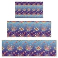 thumbnail image 1 of Pioneer Flower Floral Print Pattern Kitchen Rugs Sets Of 3,Kitchen Runner Rugs Non Skid Washable,Decorative Kitchen Floor Mats for Kitchen,Sink,Laundry,17X30 Inch + 17X47 Inch + 17X59 Inch, 1 of 6