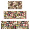thumbnail image 1 of Pioneer Flower Floral Print Pattern Kitchen Rugs Sets Of 3,Kitchen Runner Rugs Non Skid Washable,Decorative Kitchen Floor Mats for Kitchen,Sink,Laundry,17X30 Inch + 17X47 Inch + 17X59 Inch, 1 of 6