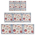 thumbnail image 1 of Pioneer Flower Floral Print Pattern Kitchen Rugs Sets Of 3,Kitchen Runner Rugs Non Skid Washable,Decorative Kitchen Floor Mats for Kitchen,Sink,Laundry,17X30 Inch + 17X47 Inch + 17X59 Inch, 1 of 6