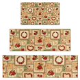 thumbnail image 1 of Pioneer Flower Floral Print Pattern Kitchen Rugs Sets Of 3,Kitchen Runner Rugs Non Skid Washable,Decorative Kitchen Floor Mats for Kitchen,Sink,Laundry,17X30 Inch + 17X47 Inch + 17X59 Inch, 1 of 6