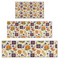 thumbnail image 1 of Pioneer Flower Floral Print Pattern Kitchen Rugs Sets Of 3,Kitchen Runner Rugs Non Skid Washable,Decorative Kitchen Floor Mats for Kitchen,Sink,Laundry,17X30 Inch + 17X47 Inch + 17X59 Inch, 1 of 6