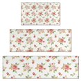 thumbnail image 1 of Pioneer Flower Floral Print Pattern Kitchen Rugs Sets Of 3,Kitchen Runner Rugs Non Skid Washable,Decorative Kitchen Floor Mats for Kitchen,Sink,Laundry,17X30 Inch + 17X47 Inch + 17X59 Inch, 1 of 6