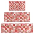 thumbnail image 1 of Pioneer Flower Floral Print Pattern Kitchen Rugs Sets Of 3,Kitchen Runner Rugs Non Skid Washable,Decorative Kitchen Floor Mats for Kitchen,Sink,Laundry,17X30 Inch + 17X47 Inch + 17X59 Inch, 1 of 6