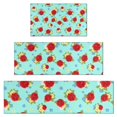 thumbnail image 1 of Pioneer Flower Floral Print Pattern Kitchen Rugs Sets Of 3,Kitchen Runner Rugs Non Skid Washable,Decorative Kitchen Floor Mats for Kitchen,Sink,Laundry,17X30 Inch + 17X47 Inch + 17X59 Inch, 1 of 6