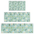 thumbnail image 1 of Pioneer Flower Floral Print Pattern Kitchen Rugs Sets Of 3,Kitchen Runner Rugs Non Skid Washable,Decorative Kitchen Floor Mats for Kitchen,Sink,Laundry,17X30 Inch + 17X47 Inch + 17X59 Inch, 1 of 6