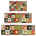 thumbnail image 1 of Pioneer Flower Floral Print Pattern Kitchen Rugs Sets Of 3,Kitchen Runner Rugs Non Skid Washable,Decorative Kitchen Floor Mats for Kitchen,Sink,Laundry,17X30 Inch + 17X47 Inch + 17X59 Inch, 1 of 6