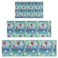 thumbnail image 1 of Pioneer Flower Floral Print Pattern Kitchen Rugs Sets Of 3,Kitchen Runner Rugs Non Skid Washable,Decorative Kitchen Floor Mats for Kitchen,Sink,Laundry,17X30 Inch + 17X47 Inch + 17X59 Inch, 1 of 6