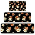 thumbnail image 1 of Pioneer Flower Floral Print Pattern Kitchen Rugs Sets Of 3,Kitchen Runner Rugs Non Skid Washable,Decorative Kitchen Floor Mats for Kitchen,Sink,Laundry,17X30 Inch + 17X47 Inch + 17X59 Inch, 1 of 6